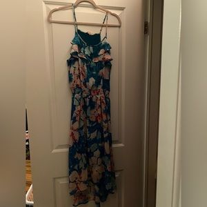 Blue foral dress from H&M